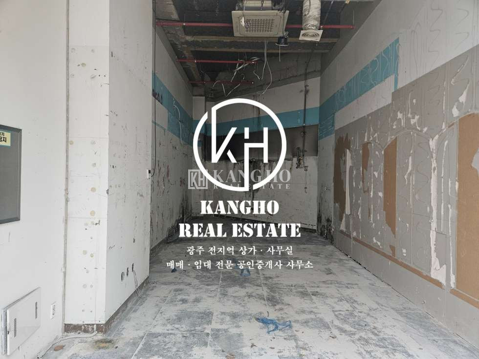 전남광주 서구 치평동 테라스가든동 치평동 광명메이루즈 주출입구 옆에 위치한 무권리 공실 상가임대! 월세 매물번호 81259 사진 2