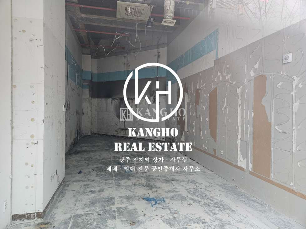 전남광주 서구 치평동 테라스가든동 치평동 광명메이루즈 주출입구 옆에 위치한 무권리 공실 상가임대! 월세 매물번호 81259 사진 3
