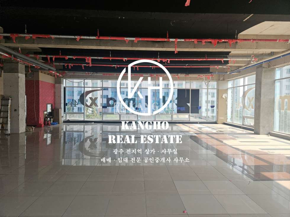 전남광주 서구 동천동 [동천동 상가 임대]공실상가・분할가｜통유리・노출도최상・아파트밀밀중심위치 월세 매물번호 40186 사진 2