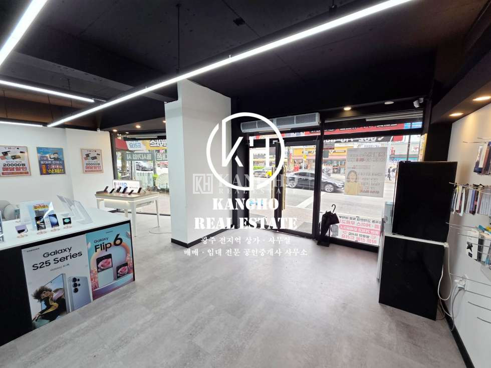 전남광주 광산구 월곡동 [월곡동 상가 임대] 통신사・판매점・주거밀집지역・대로변・횡단보도앞・무권리 월세 매물번호 109264 사진 2