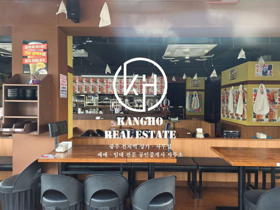 전남광주 광산구 수완동 수완동 수완지구대 대로변 먹자골목 호프 주점 요식업요식업 추천상가! 월세 매물번호 286468 사진 2