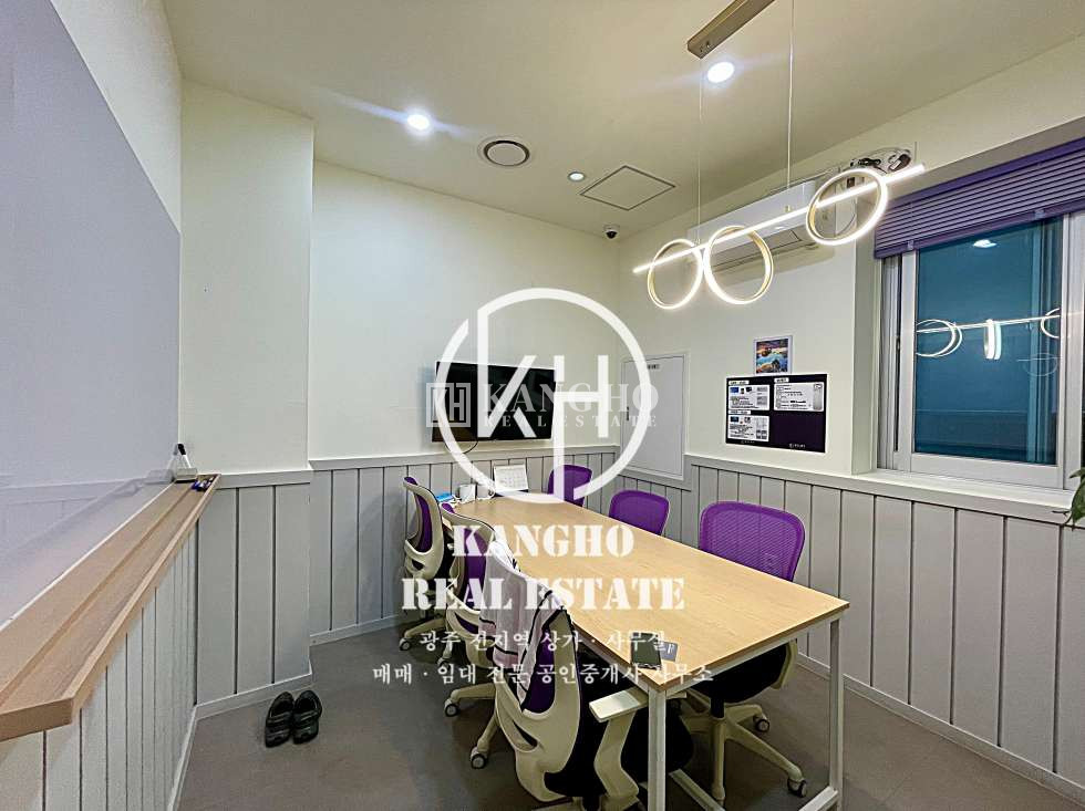 전남광주 광산구 장덕동 KangHo l 내부사진有, 아파트 인근, 학원밀집, 스터디카페 양도양수 월세 매물번호 55818 사진 4