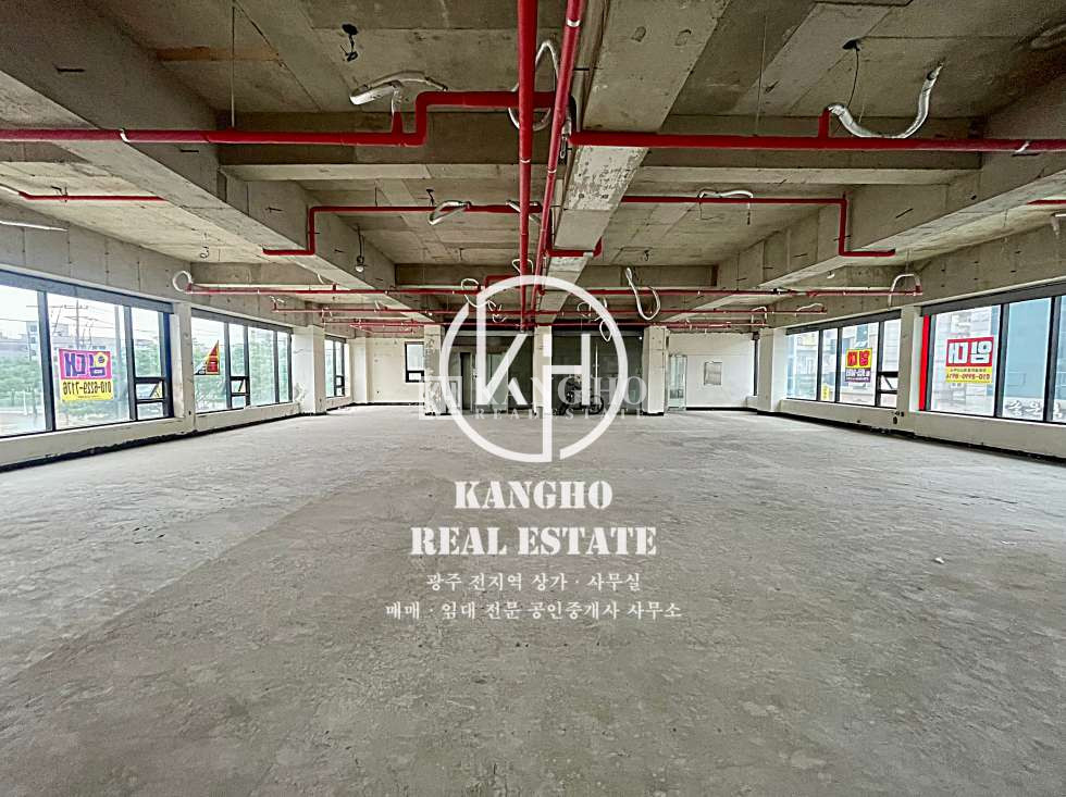 전남광주 광산구 하남동 KangHo l 내부사진有, 홈플러스 맞은편, 내부철거, 광고효과 최상 월세 매물번호 35011 사진 3