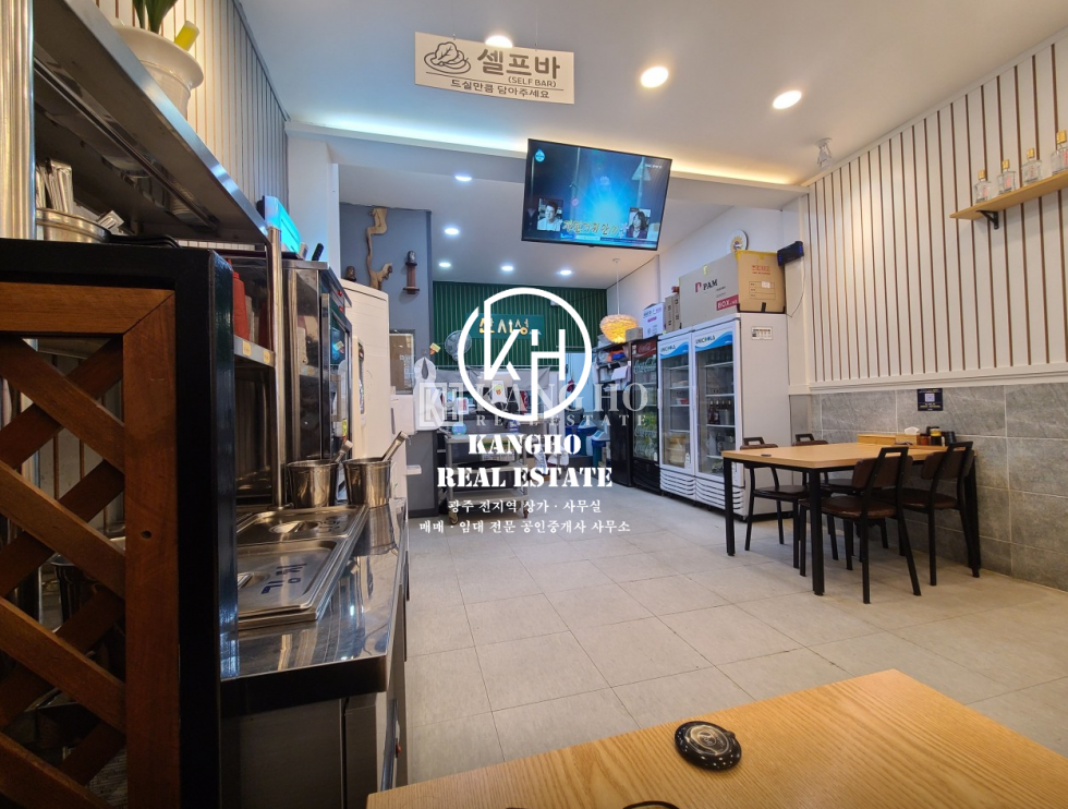 전남광주 북구 양산동 [양산동 상가 임대] 택지사거리 도로변 중식당 권협의 월세 매물번호 57751 사진 1