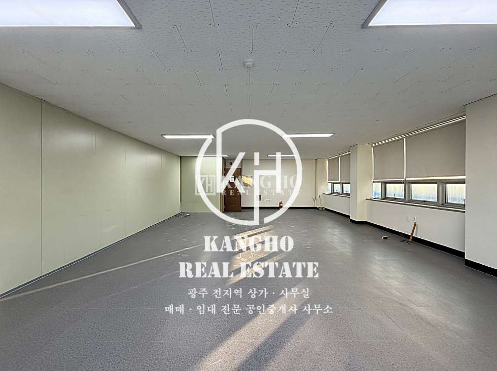 전남광주 광산구 신창동 KangHo l 내부사진有, 다이소 인근, 현공실, 즉시입주가, 모든업종가능 월세 매물번호 93501 사진 1