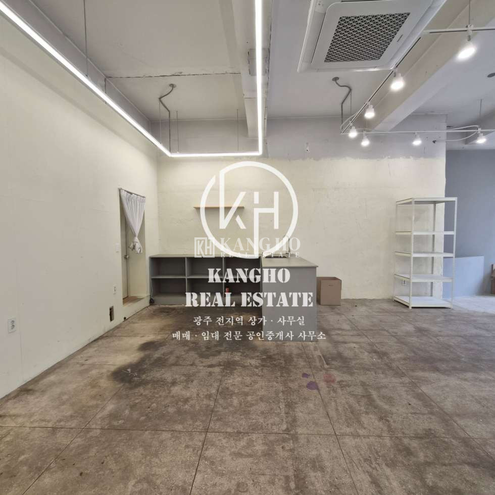 전남광주 서구 내방동 내방동 상가임대) 무권리공실, 다용도점포, 전면넓음, 에어컨 조명 무 월세 매물번호 94152 사진 2