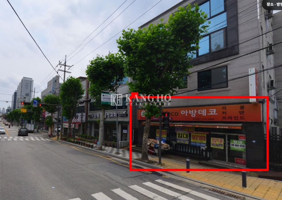 전남광주 서구 쌍촌동 주건축물제1동 쌍촌동) 무권리공실, 홈패션 도소매업 적합 월세 매물번호 77676 사진 1