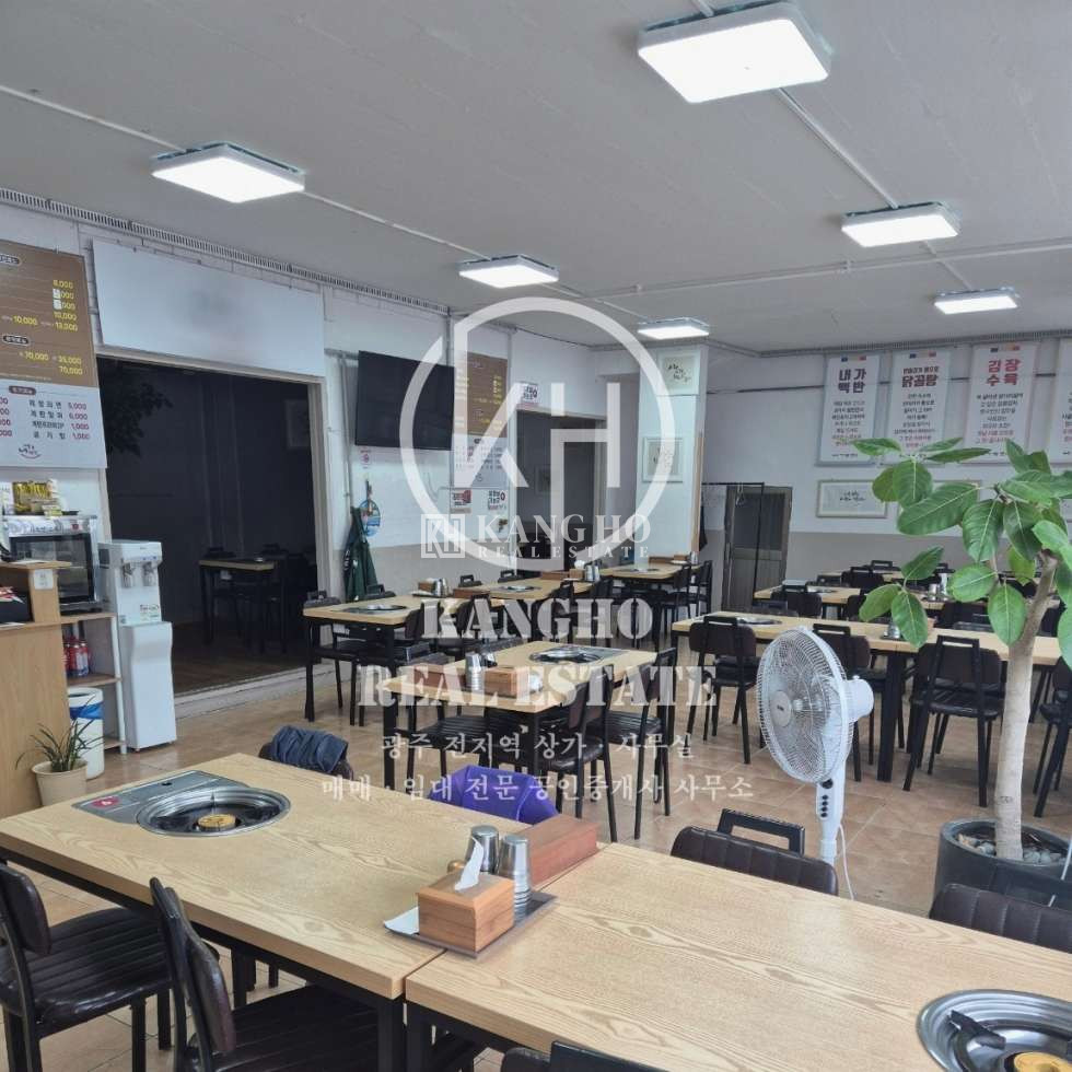 전남광주 서구 화정동 [화정동상가임대]KANGHO.2 권리있음, 볼보전시장근처, 사무실직장인다수, 식당임대 월세 매물번호 76412 사진 1