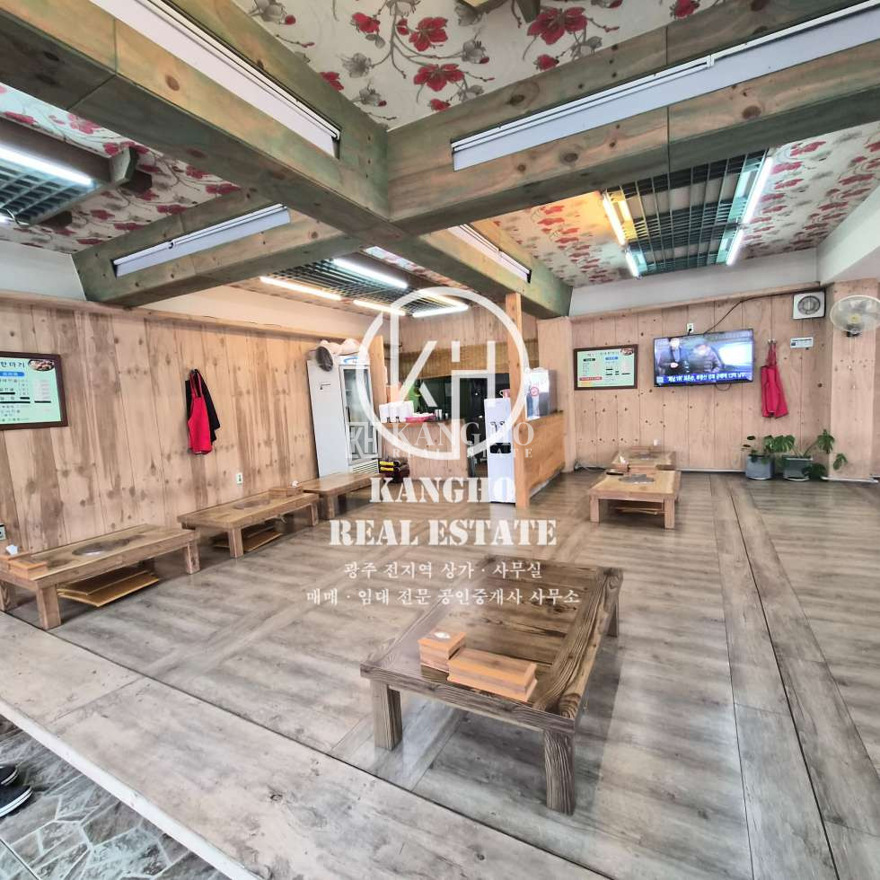 전남광주 서구 화정동 화정동 상가임대) 식당운영중, 권리있음, 건설본부앞 월세 매물번호 94151 사진 2