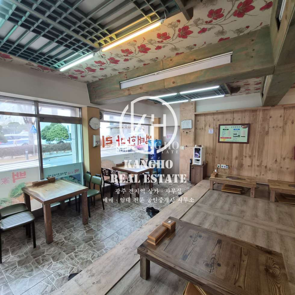 전남광주 서구 화정동 화정동 상가임대) 식당운영중, 권리있음, 건설본부앞 월세 매물번호 94151 사진 3