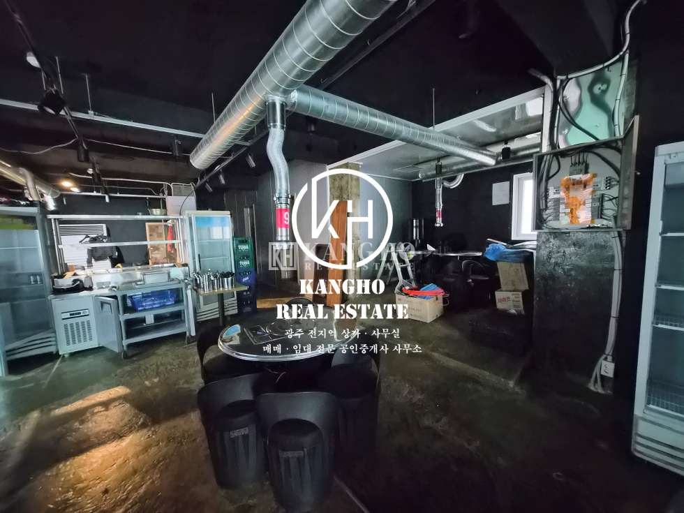 전남광주 서구 화정동 [화정동] 고깃집 시설완비, 즉시운영가능, 힐스테이트3단지 먹자골목 위치 월세 매물번호 103846 사진 2