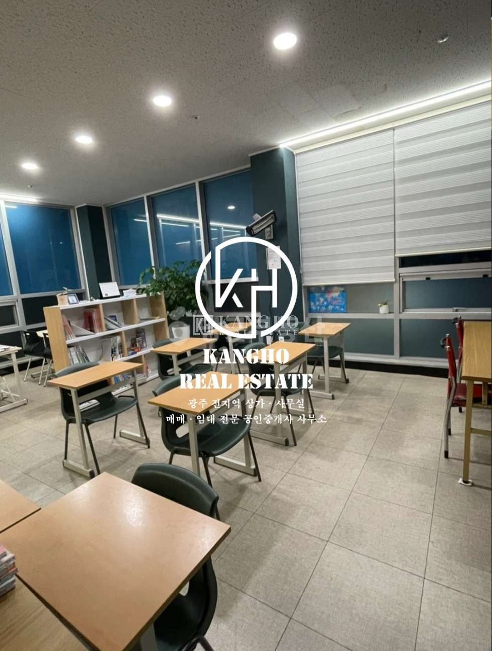 전남광주 북구 신용동 [첨단2지구 신용동 상가 임대] 신용도서관 도보1분 2F 전용19 교습소추천 월세 매물번호 106344 사진 1