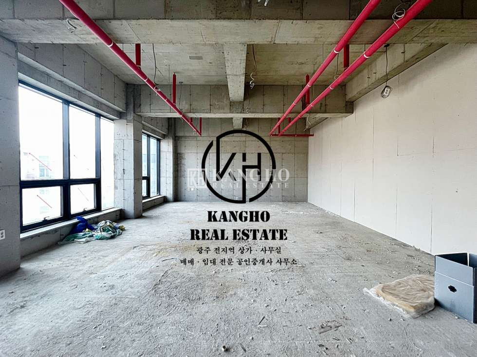 전남광주 광산구 신창동 KangHo l 내부사진有, 신축건물, 우체국 사거리 대로변, 유동활발 월세 매물번호 10865 사진 1
