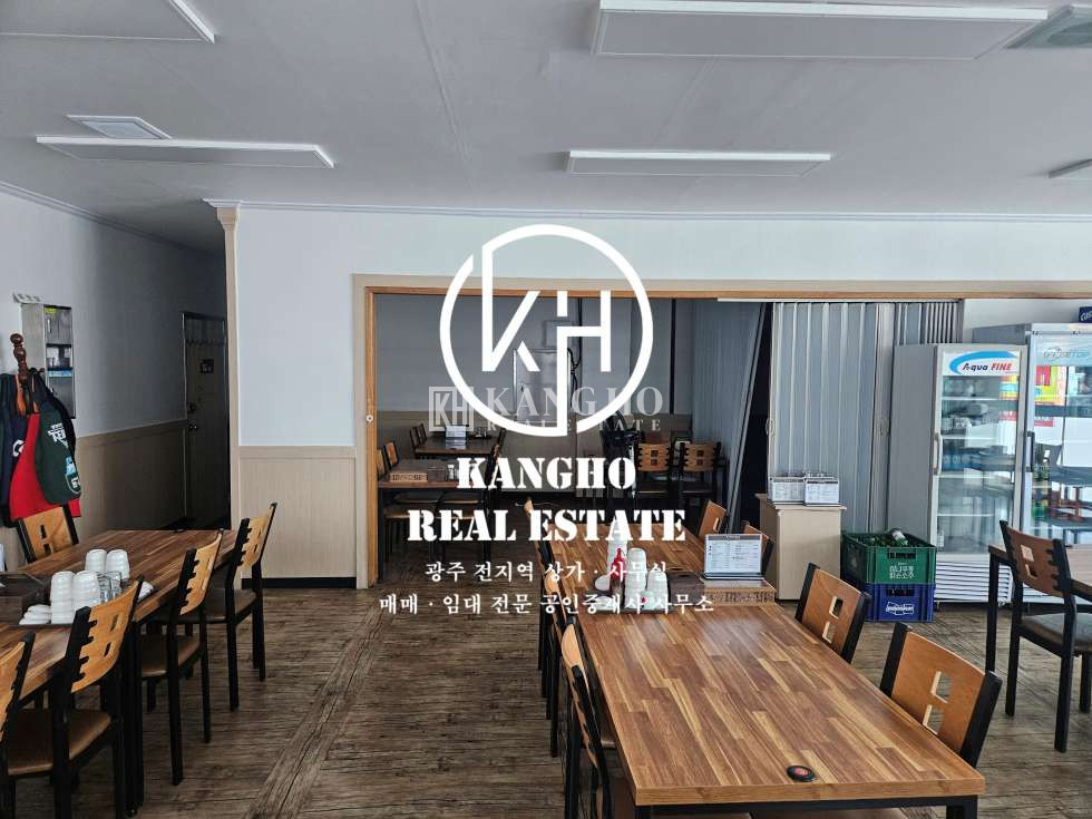 전남광주 서구 치평동 [치평동 상무지구 상가 임대]식당 국밥 각종요식업｜시설완비 코너위치 시설상태최상 월세 매물번호 36544 사진 6