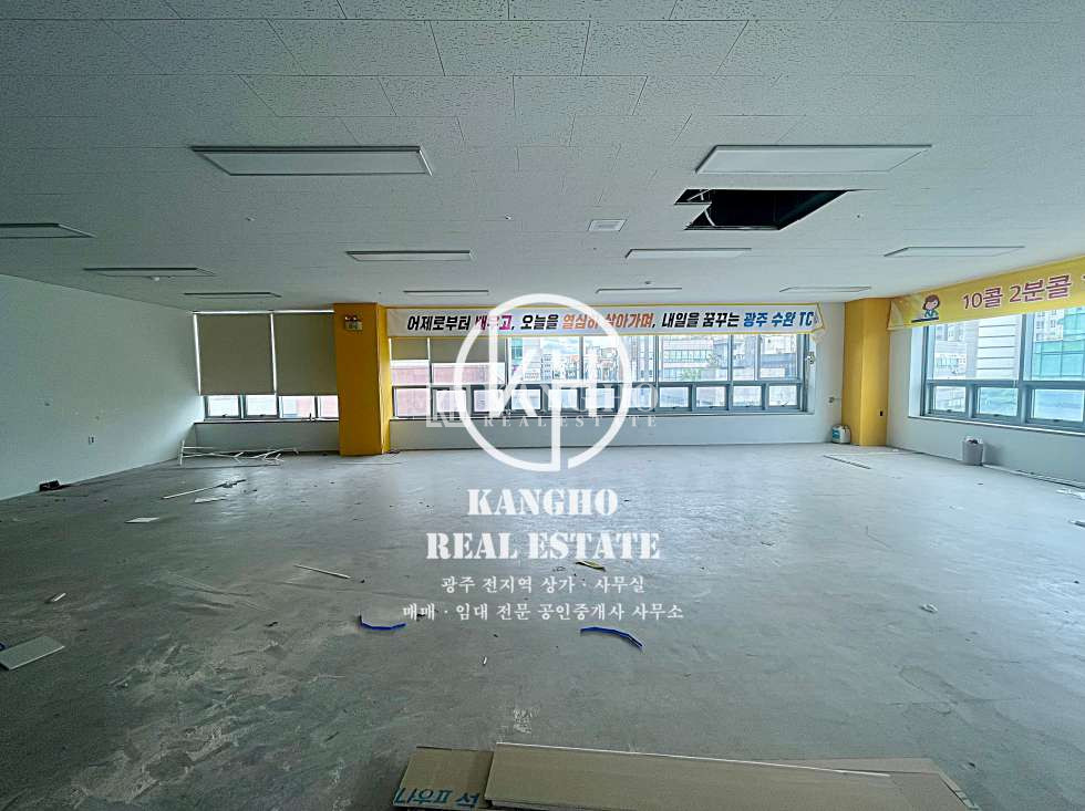 전남광주 광산구 장덕동 [장덕동상가임대] 대로변 위치한 공실 상가임대, 월세저렴, 모든업종가능, 즉시입주가능 월세 매물번호 30526 사진 3