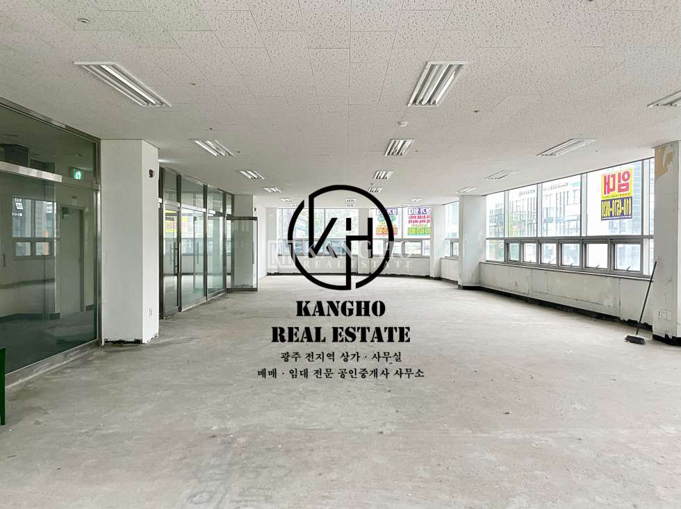 전남광주 광산구 신창동 KangHo l 내부사진有, 무권리, 대형평수, 간판노출 최상, 모든업종가능 월세 매물번호 10895 사진 5