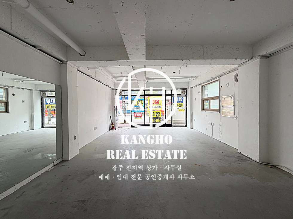 전남광주 광산구 하남동 [하남동상가임대] 다사로움3단지 인근, 현공실, 화이트톤내부, 내부화장실, 즉시입주가 월세 매물번호 11538 사진 3