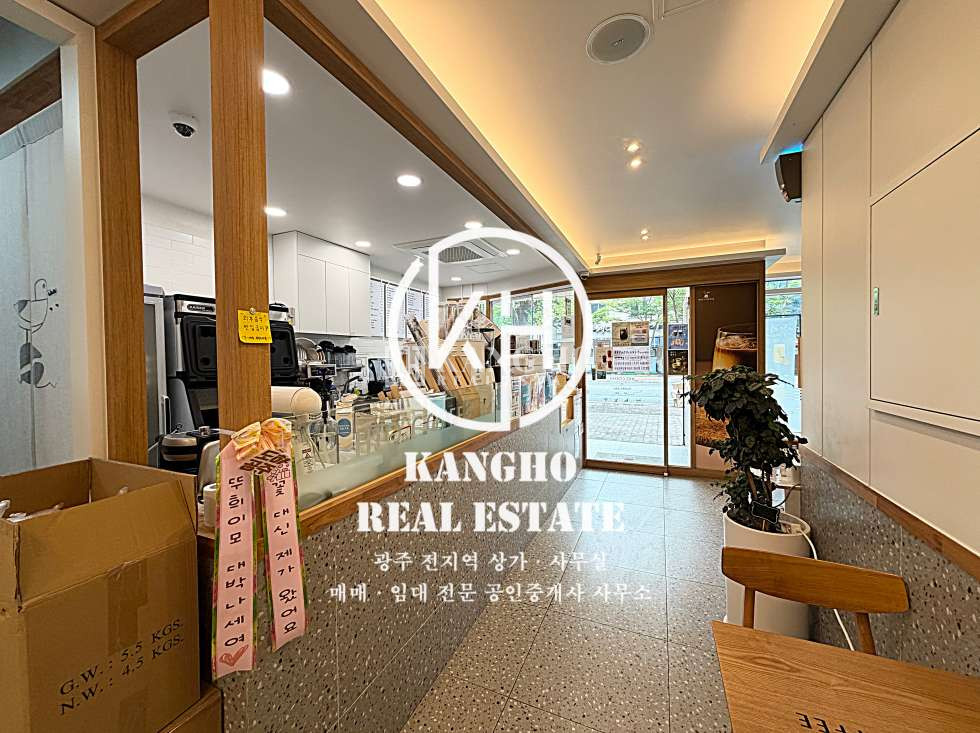 전남광주 광산구 하남동 주건축물제1동 [하남동상가임대] 대로변 1층 프랜차이즈커피 양도양수, 매출공개가, 주변아파트밀집으로 유동활발 월세 매물번호 176508 사진 3