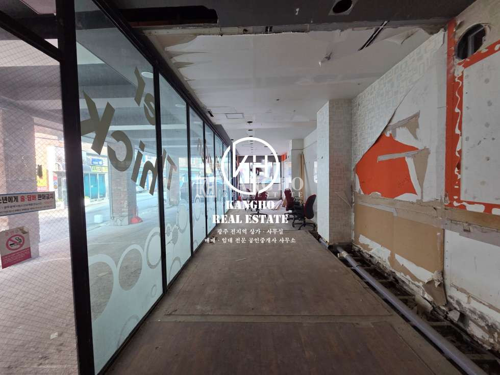 전남광주 북구 용봉동 [용봉동 상가 임대] 상대 라인 단독층 전용주차장 음식점 추천 월세 매물번호 81248 사진 2